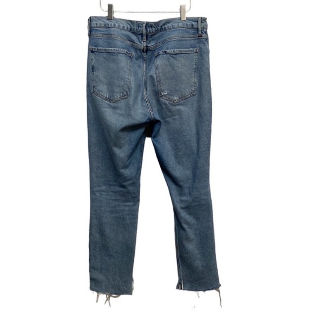 ❗️SOLD❗️Agolde Nico Distressed High Rise Nico High Rise Slim Fit Jeans Size 31 - Picture 8 of 13